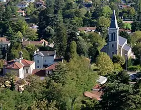 Vue de la seconde église Saint-Julien, en 2014.