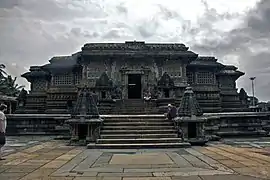 Le temple principal vu de face