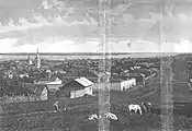 Khvalynsk au bord de la Volga en 1886