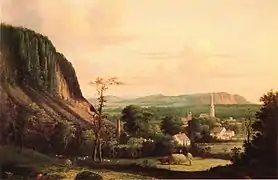 View of Westville, vers 1856