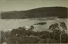 Les rapides de Bangui, 1913