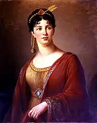 Élisabeth Vigée Le Brun, Portrait de Giuseppina Grassini.