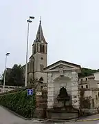 Église Saint-Blaise et fontaine