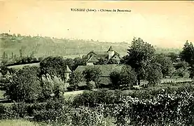 Le château de Beauvenir au début du XXe siècle.