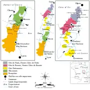 Vignoble de Bourgogne (Vignoble de l'Auxerrois non inclus)