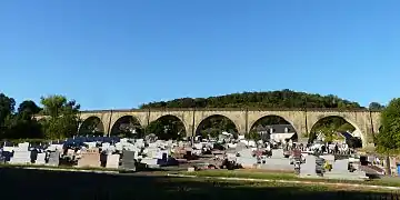 Le viaduc du bourg.