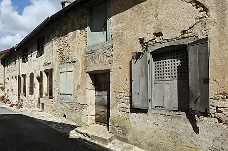 Vignory, maisons du XVIIIe siècle