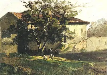 Paysage Provençal, musée d'art de Toulon.