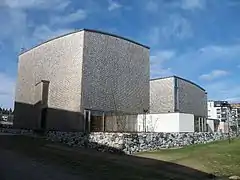 L'église de Viikki à Latokartano.