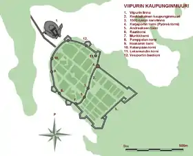 Image illustrative de l’article Murs de fortification de Vyborg