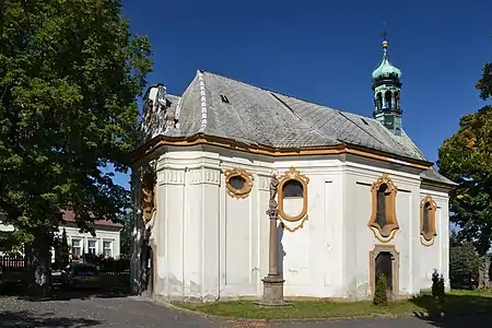 Chapelle Sainte-Anne à Vikletice.