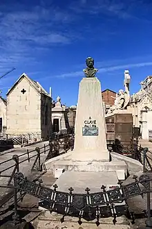 Panthéon d'Anselm Clavé au cimetière de Poble Nou (Barcelone)