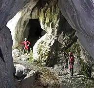 Entrée de la grotte de Vilina (Vilina Pecina).
