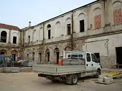 Chantier de réhabilitation en 2010.