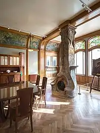 Salle à manger après rénovation, 2020.