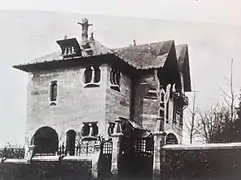 Façade Est de la Villa Majorelle en 1904.