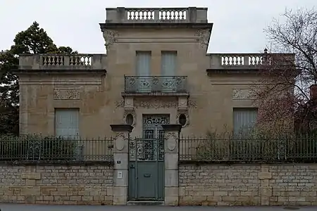 La villa Messner à Dijon.