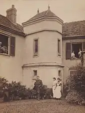 La villa des Roses à Saint-Prest, demeure d'enfance de Madeleine Castaing.