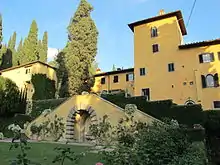 Photographie de la villa Sparta, en Toscane.