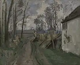 Route près d'Auvers, 1872Paul Cézanne