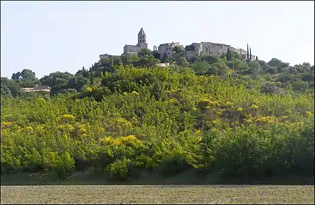 Vue générale sur le village.