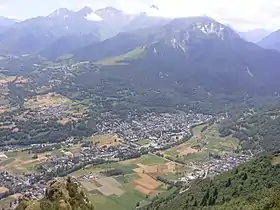 Saint-Lary-Soulan dans la vallée d'Aure.