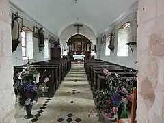 Église Saint-Jacques, intérieur.