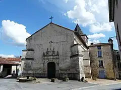 L'église Saint-Martial.