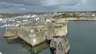 La Ville close (vue aérienne).