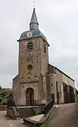 Façade de l'église Saint-Denis.