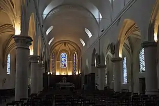 Intérieur de l'église.