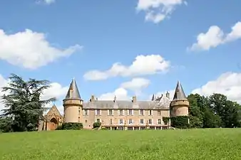 Aile et terrasse Sud, chapelle.