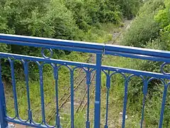 Viaduc sur l'ancienne voie ferrée.