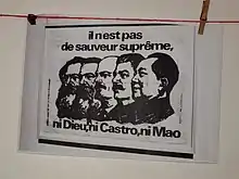 Photographie d'une affiche de Mai 1968