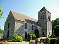 La chapelle Sainte-Maxence au hameau d'Yvillers.