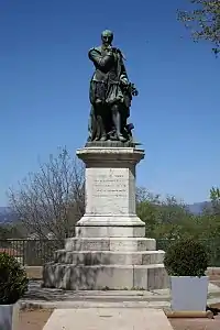 Monument à Olivier de Serres (1858), Villeneuve-de-Berg.