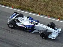 Photo de la BMW Sauber F1.06 de Jacques Villeneuve