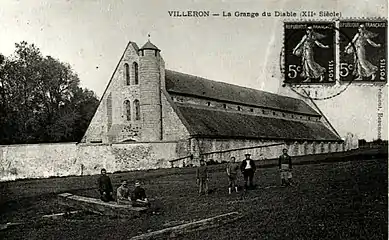 La « Grange du Diable » (Ferme de Vaulerent)