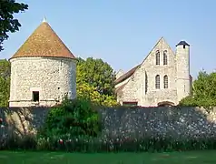 Colombier et grange de Vaulerent.