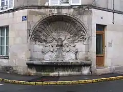 La fontaine de la Coquille.