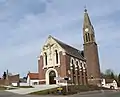 L'église Saint-Quentin.