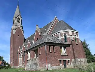 L'église saint-Nicolas.