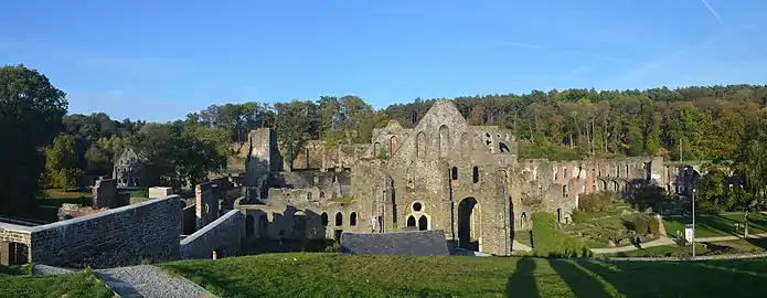 Vue panoramique depuis le sud.