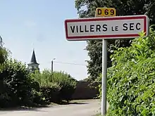 Entrée du village