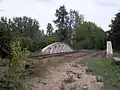 Villers-les-PotsLe pont-rail au franchissement de la ligne de Dijon-Ville à Vallorbe