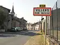 Entrée de Villers-sur-Meuse.