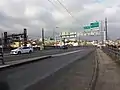 Début du pont depuis le Boulevard de Stalingrad