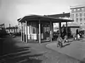 Vélodrome et pavillon de la surveillante en 1932.