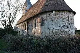 Vue générale du sud-est.