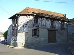 Maison de Benjamin Godard, dans la rue Benjamin-Godard, à Villiers-Adam.